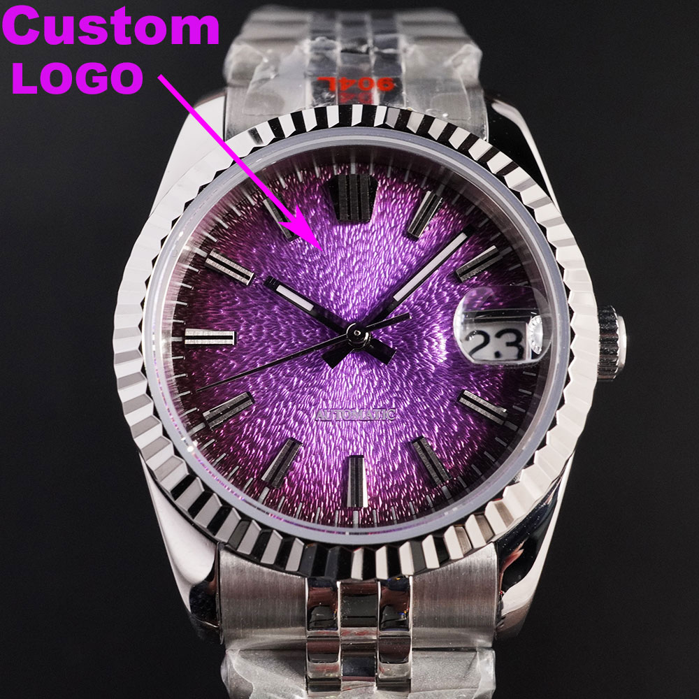 Patek Philippe Watch Nautilus - Özelleştirilebilir logolu 39mm Datejust, safir camlı