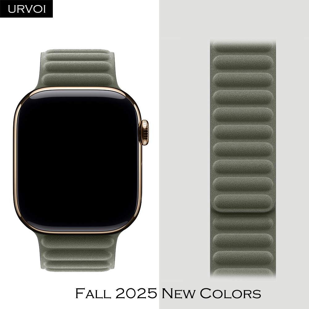 Milanese Loop Magnetic - URVOI FineWoven serisi, Apple Watch Ultra