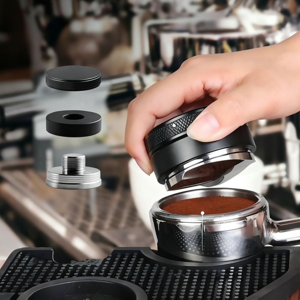 Spring Bar Tool Set - Sapele Espresso Tamper İstasyonu, 7 Parçalı