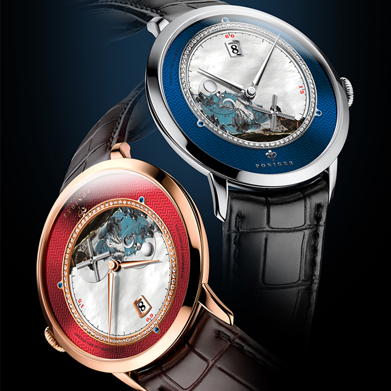 PONIGER P723 41MM erkek Otomat - Omega Watch Constellation incelemesi ve fiyatı