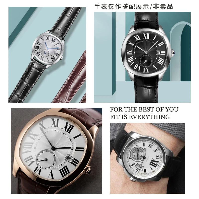 Watchband Hakiki Deri saat kay - Cartier Watch Tank incelemesi ve fiyatı