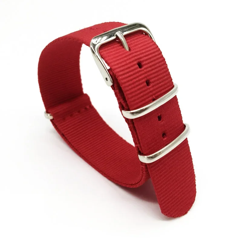 Kırmızı Naylon Kayış Erkek ve  - Nato Strap Nylon incelemesi ve fiyatı
