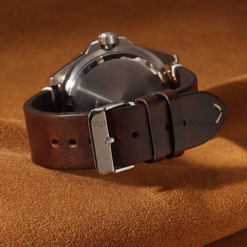 El yapımı Retro Yağ Balmumu Ha - Suede Strap Watch incelemesi ve fiyatı