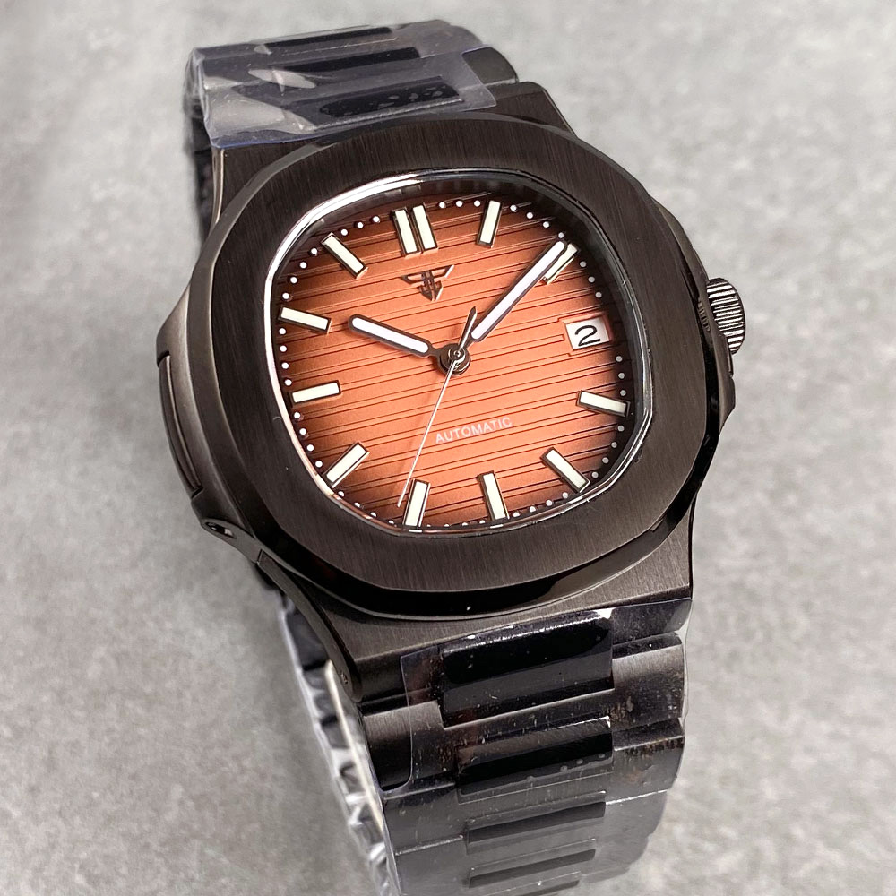 PVD Siyah Otomatik Erkek Saati - Patek Philippe Watch Nautilus incelemesi ve fiyatı